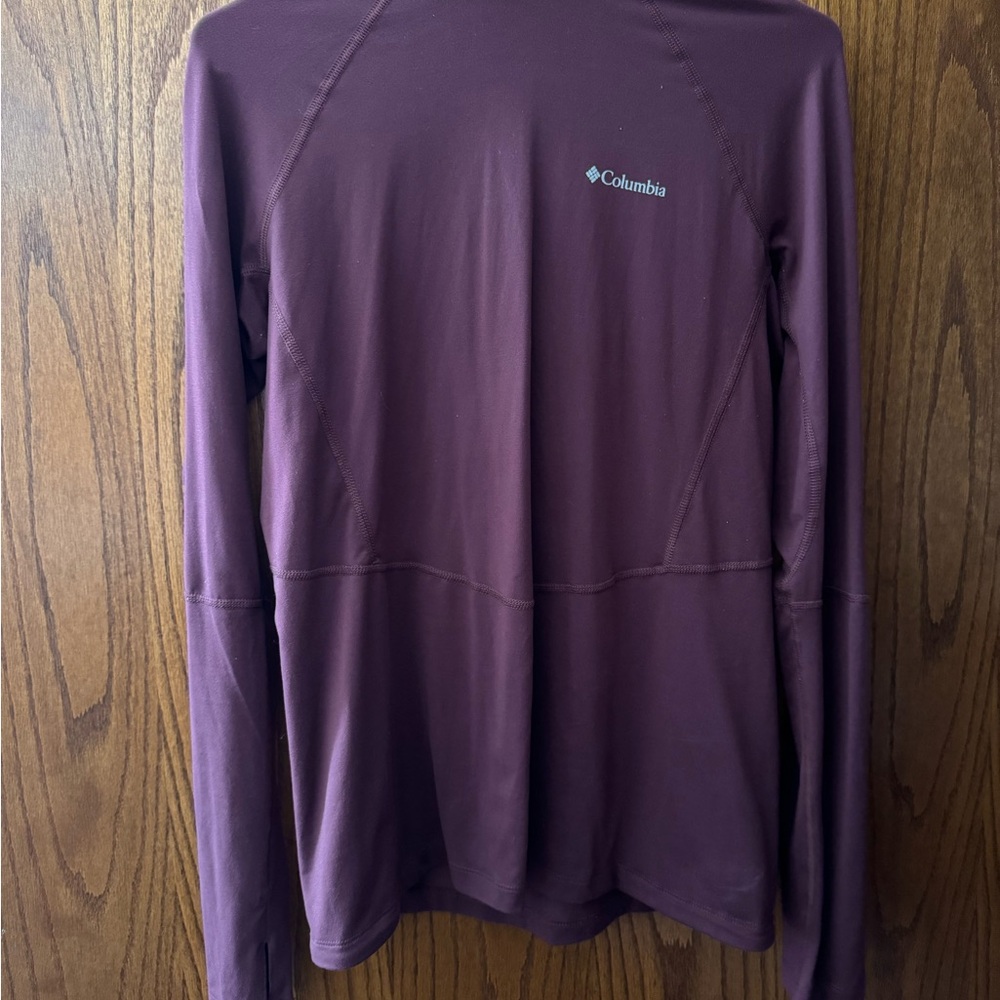 Columbia Purple Long Sleeve Shirt